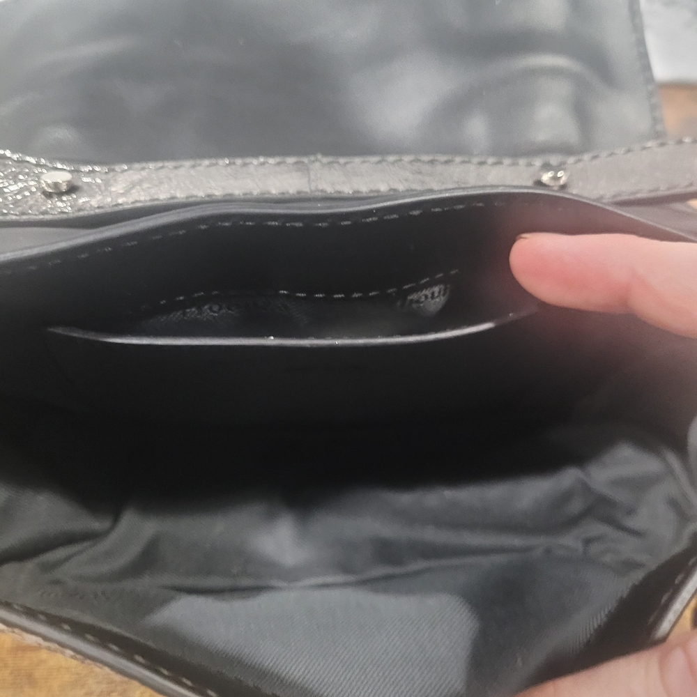 Metallic Lambskin PS1 Tiny Satchel Silver - Picture 6 of 6